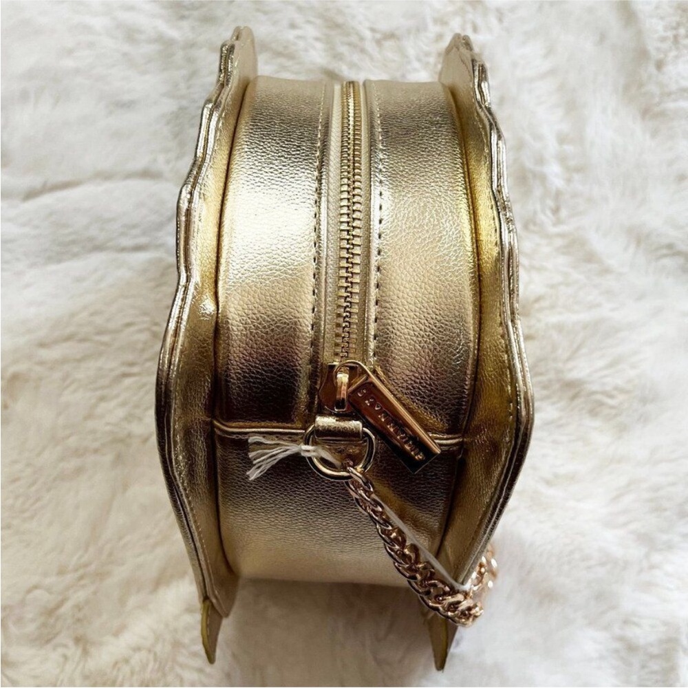 Disney Skinnydip London Clam Shell Mermaid Holographic Chain Crossbody Purse - Picture 11 of 14